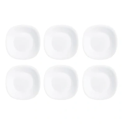 Imagen de Luminarc Carine Blanco 6 Plato Hondo Opal 21 Cm