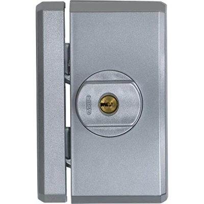 Imagen de ABUS FTS96A AL0125 cierre para ventana (con mecanismo de intuitivo y alarma, uniforme, nivel seguridad 10 78551), color plateado