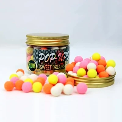 Imagen de Fluor Pop ups Gama Gold Pro Elite Baits (12mm, Sweet Dreams)