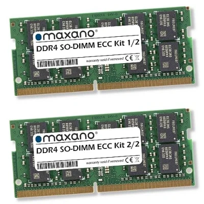 Imagen de Maxano Kit de 32 GB memoria RAM 16 compatible con Synology DiskStation DS923+ (PC4 21300 SO DIMM ECC)