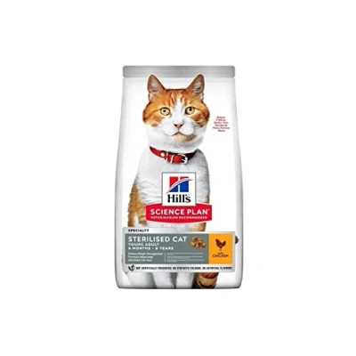 Imagen de Hills Pet Nutrition S.L. SP Feline Sterilised Young Adult Pollo 3Kg 604122 HIL 400 g