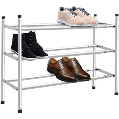 Imagen de MAXELLPOWER Zapatero METÁLICO 3 BALDAS 18 Pares Ampliable Resistente Calidad Organizador