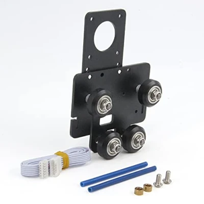 Imagen de Zeberoxyz Placa de soporte extrusora transmisión directa compatible con doble y un solo engranaje, para la serie Ender5 (placa actualización)