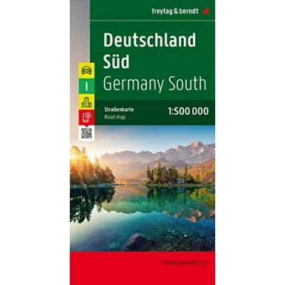 Imagen de Alemania sur, mapa de carreteras. Escala 1:500.000. Freytag &amp; Berndt.: Wegenkaart 1:500 000: 0207 (Auto karte)