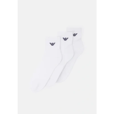 Imagen de Emporio Armani Short Socks 3PACK Calcetines, Hombre, Talla: One Size, White