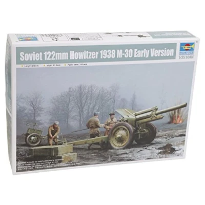Imagen de TROMPETISTA Kit TRU 02343 1 / 35Soviet 122 mm Obús 1938 M 30 Temprano Modelo Militar , color/modelo surtido