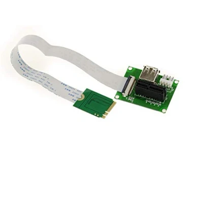 Imagen de KALEA INFORMATIQUE Tarjeta M2 (M.2 NGFF) E A E+A Key PCIe x1 para Utilizar una en Ranura E, o