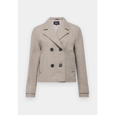 Imagen de ONLY Onlfreja LIFE Short Jacket Chaqueta de entretiempo, Mujer, Talla: Small, Mocha meringue melange