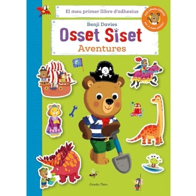 Imagen de Osset Siset. El meu primer llibre d*adhesius. Aventures
