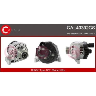 Imagen de CASCO CAL30102AS Alternador 12V 65A CITROËN: Jumpy I Furgoneta, MPV, PEUGEOT: Expert Furgón, I, FIAT: Punto Hatchback
