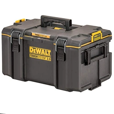Imagen de DEWALT DWST83294 1 Caja de Herramientas DS300 ToughSystem 2.0, IP65. Capacidad 50 kg, Espacio para Tag Tool Connect, Asas Ergonómicas, 55.5 x 37.5 31.7 cm