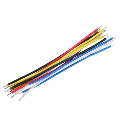 Imagen de Alomejor 10pcs Cable de Guitarra Eléctrica Bajo Circuito Conexión Interno para Instrumento Guitarra(19cm)
