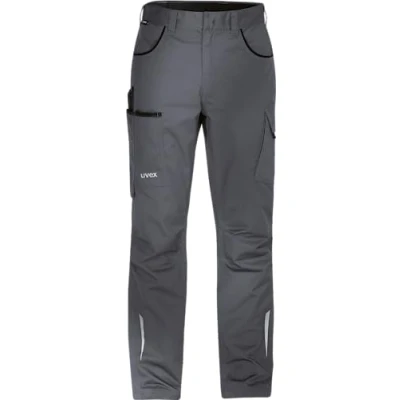 Imagen de Uvex syneXXo Light pantalónes de Trabajo con Cinturilla para Hombres, Gris, Talla 48
