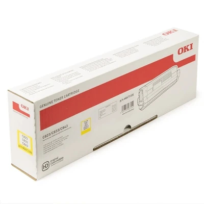Imagen de OKI C833dn 46471101 toner amarillo