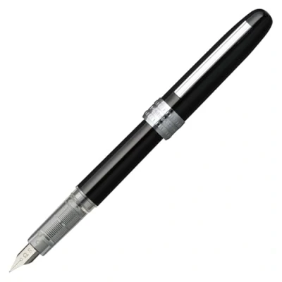Imagen de Platinum Pluma estilográfica Punta fina, color negro 1