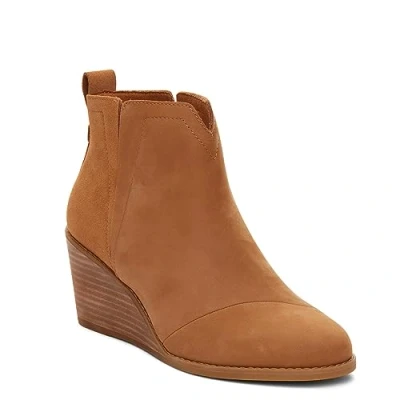 Imagen de TOMS Clare, Botas Cortas al Tobillo Mujer, Piel Marrón Gamuza, 38 EU