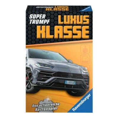 Imagen de Ravensburger Juego de Cartas Supertrumpf Clase Lujo 20685, cuarteto y Triunfo para los fanáticos la tecnología a Partir 7 años