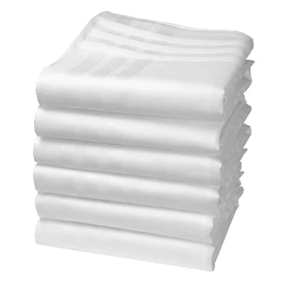 Imagen de Hankiss Pañuelos de Algodón Orgánico Color Modelo Summer Tamaño 35cm 6 Piezas 100% Certificado Gots