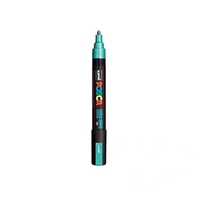 Imagen de Uni Ball 182586 Marcador POSCA con punta redonda media fina, verde metálico