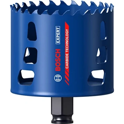 Imagen de Bosch Professional 1 x Sierras de corona Expert Tough Material, para Madera con metal, 76 mm, Accesorios Taladro impacto rotativo