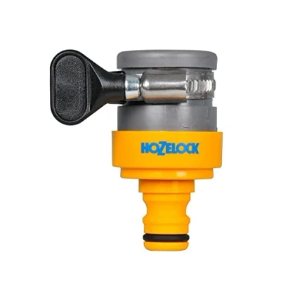 Imagen de Conector de grifo redondo para interiores Hozelock con un diámetro mínimo 14 mm y máximo 18