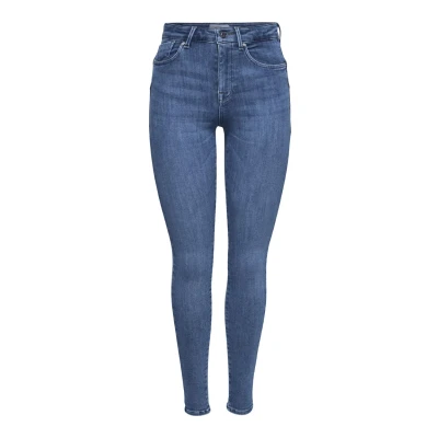 Imagen de ONLY Onlpower MID PUSH UP Vaqueros pitillo, Mujer, Talla: Lx32, Light blue denim