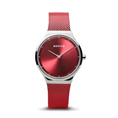 Imagen de BERING Reloj Analógico Ultra Slim Collection para Unisex de Cuarzo con Correa en Acero Inoxidable &amp; Cristal Zafiro 17031 000