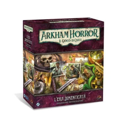 Imagen de Asmodee Arkham Horror, El Juego de Cartas: La Era Olvidada Expansión Investigadores, 1 4 Jugadores, 14+ Años, Edición en Italiano