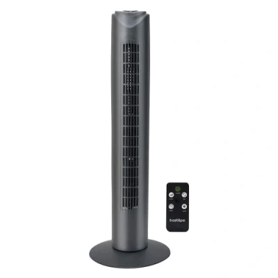 Imagen de Bastilipo Ventilador de torre con mando a distancia, 50W potencia 3 Velocidades, Sagres
