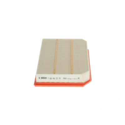 Imagen de BOSCH F 026 400 721 Filtro de aire 46,5 188 274 Cartucho filtrante MERCEDES BENZ: Clase A, CLA Coupé, B