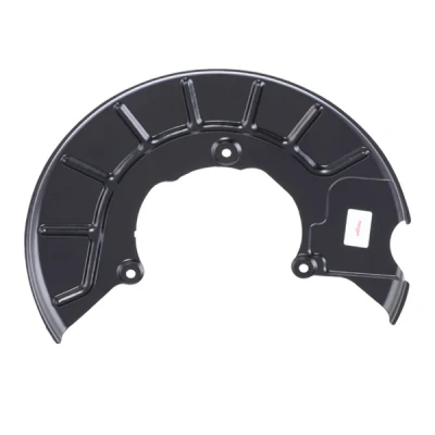 Imagen de METZGER 6115029 Chapa Protectora de Disco Freno Eje delantero, izquierda VOLKSWAGEN: Golf 5, 6, SEAT: Leon II Hatchback