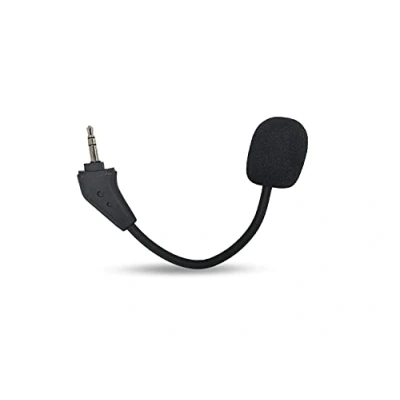 Imagen de micrófono de videojuegos repuesto, para auriculares estéreo Corsair HS50, HS60, HS70, HS70 SE, PS4, PS5, Xbox One, PC, boom extraíble 3,5 mm con cancelación ruido
