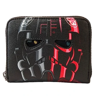 Imagen de Loungefly Disney Star Wars Tie Fighter Wallet Exclusiva Amazon Monedero Coleccionable Idea de Regalo Tarjetero con Varias Ranuras para Tarjetas Mercancia Oficial Chicas y Mujeres