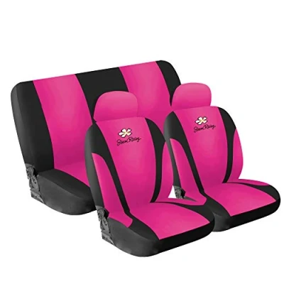 Imagen de Simoni Racing Daisy CSR/DA P Cubreasiento rosa textil delante y detrás