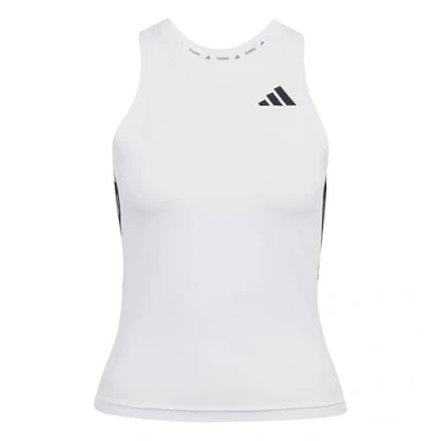 Imagen de adidas Performance Train Essentials 3 Stripes Workout Top, Mujer, Talla: Medium, White/black