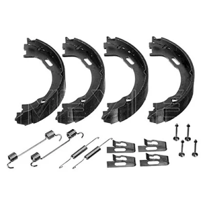 Imagen de MEYLE 014 042 0802/S Zapatas de Freno Mano Eje trasero ORIGINAL Quality con muelle MERCEDES BENZ: Clase ML (W163) 230 2.3, 270 CDI 2.7