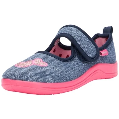 Imagen de Zapatillas de casa para bebé niña Playshoes Heart