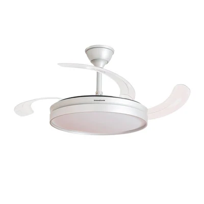 Imagen de Ventilador de techo con aspas retráctiles Innovagoods Color Plata/Silver
