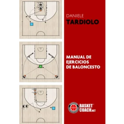 Imagen de MANUAL DE EJERCICIOS BALONCESTO: 120 VÁLIDOS DESDEL SUB15 HASTA LOS PRIMEROS EQUIPOS (Baloncesto en español)