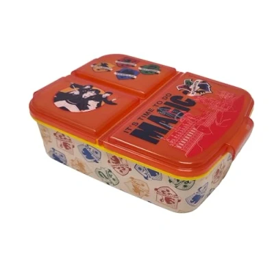 Imagen de Theonoi Fiambrera para niños, fiambrera, varios diseños a elegir, de plástico sin BPA (Harry Potter)