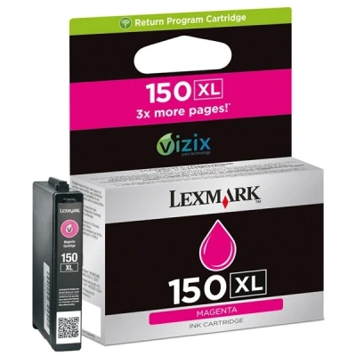 Imagen de S515 Lexmark no 150XL (14N1616E) cartucho de tinta magenta XL (original)
