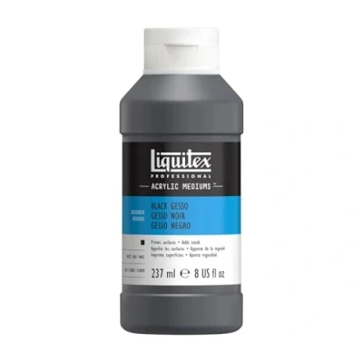 Imagen de Liquitex Professional Imprimación para superficies (237 ml), color negro