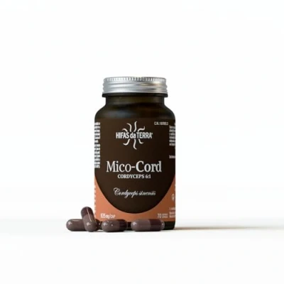 Imagen de HIFAS DA TERRA Suplemento en Cápsulas Mico Cord de Extracto Cordyceps 70