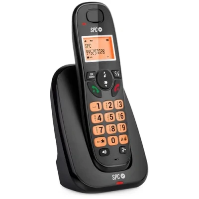 Imagen de Teléfono SPC Kairo 7331N, Inalámbrico, Función Manos Libres, Pantalla iluminada, Volumen Boost, Negro