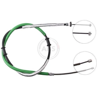 Imagen de A.B.S. K18078 Cable de Freno Mano 1788 Tambor para dirección izquierda/derecha FIAT: Doblo I Familiar