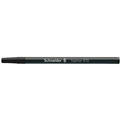Imagen de Schneider Schreibgeräte Topliner 970 Fineliner Pen Refill, 911, 0,4 negro