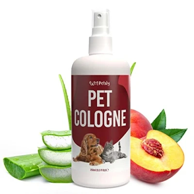Imagen de Petsly Colonia para Perros y Gatos con Aloe Vera: Desenreda, Refresca e Hidrata 250ml Perfume Perro pH Equilibrado Fórmula Vegetal Cahorros Asdultos Duradera