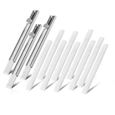 Imagen de 3 x STAHLWERK tiza de soldadura lápiz cada uno con 4 piezas esteatita para marcar acero, acero inoxidable, aluminio y mucho más