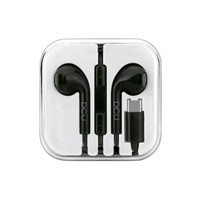 Imagen de Auriculares Dcu Tecnologic 34151011 Usb c Negro