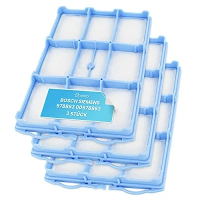 Imagen de DL pro Filtro de protección del motor para Bosch Siemens 578863 00578863 VZ01MSF aspiradora BBS BGL BSA BSC BSD BSF BSG VS0 VS3 VS4 VS5 VS6 VS7 VS9 VSM VSQ VSZ VZ0